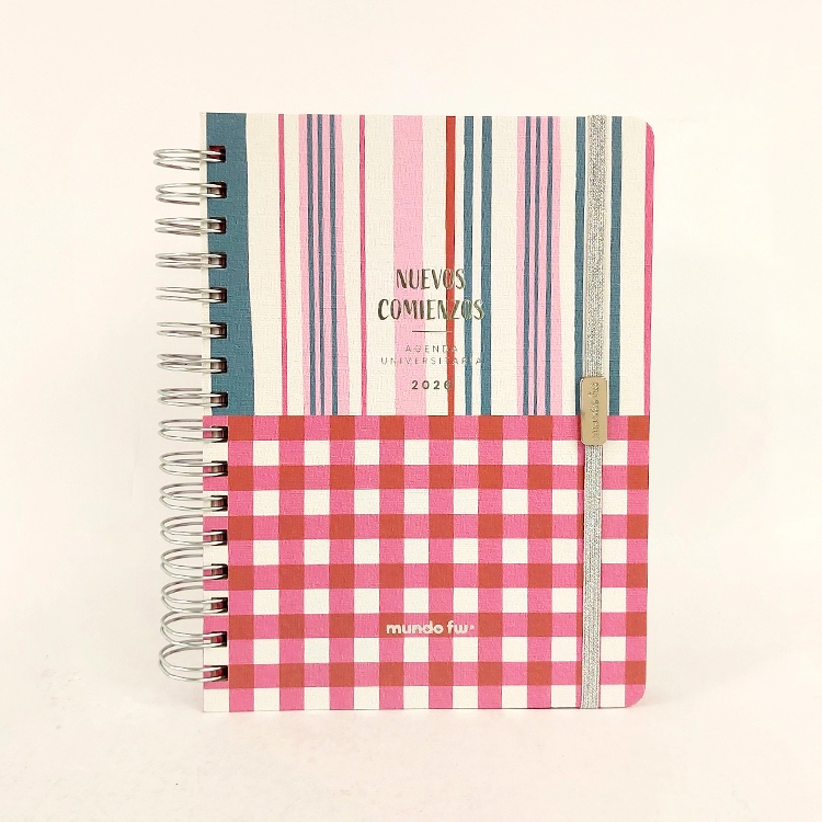Agenda FW 2026 Universitaria Cuadrille con Espiral Semanal 15x21 Art.201998